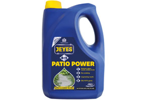 Clean patio power