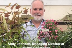 Andy Johnson, Managing Director at Wyevale Nurseries