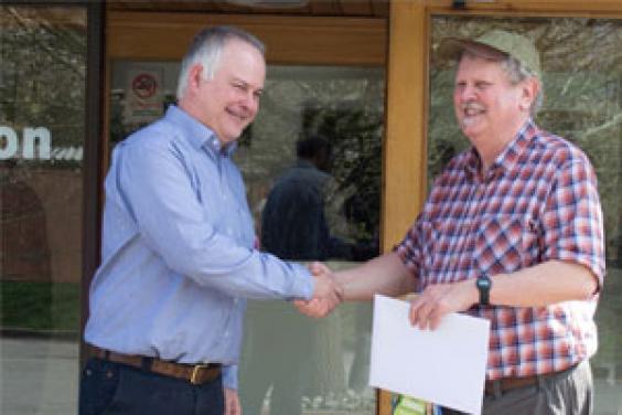 Robin retires after 39 years at Wyevale Nurseries