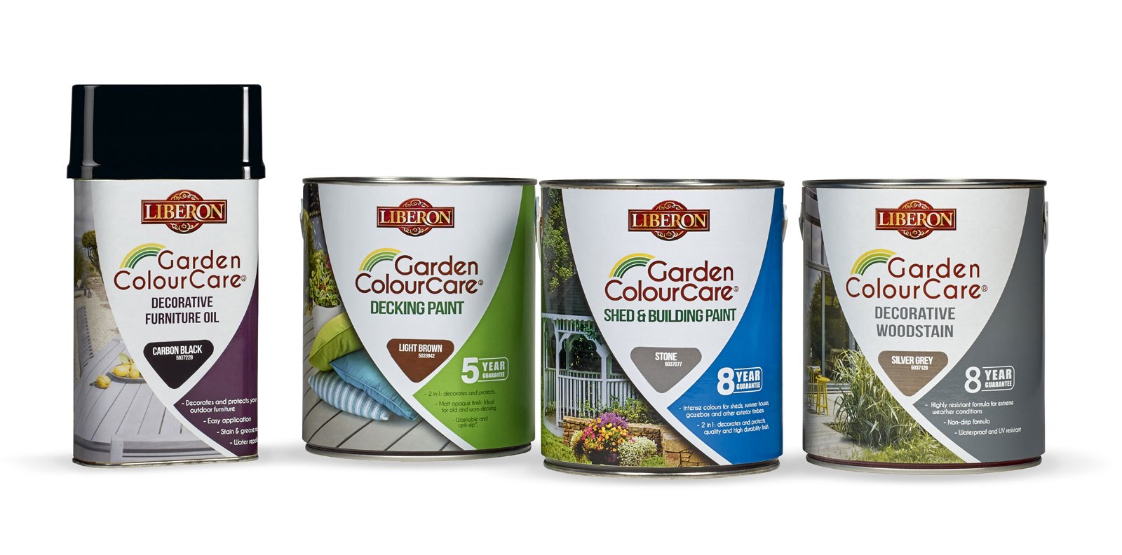 Liberon launches garden colourcare range colourcare range