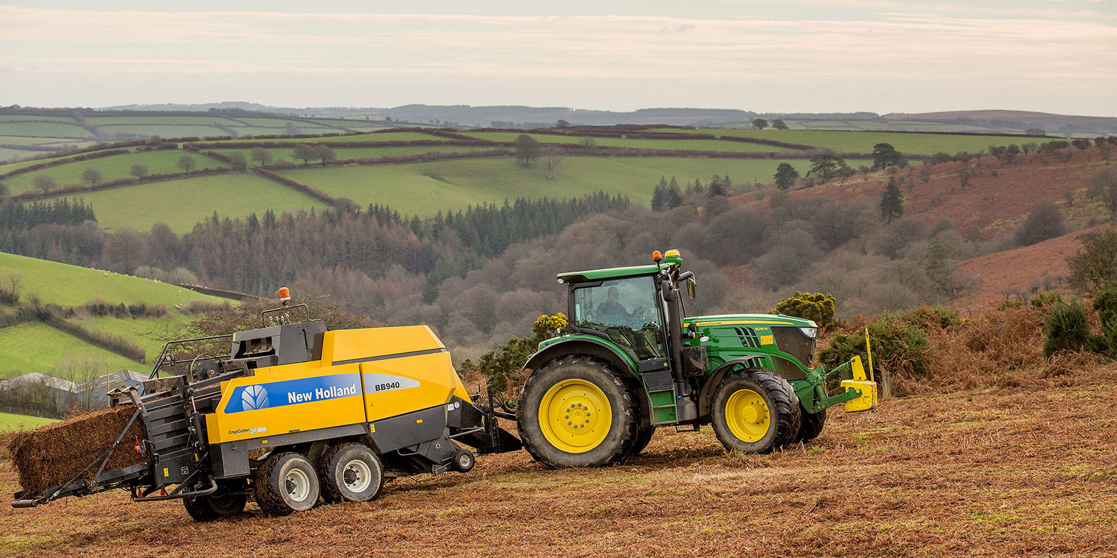 Brackenburn harvesting bracken