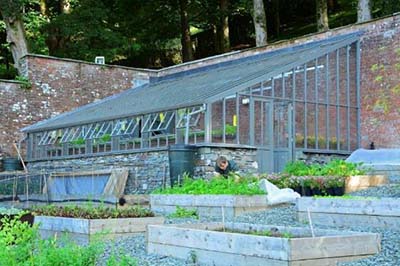  Hartley Botanic Bespoke Glasshouse at Forest Side Hotel & Restaurant in the Lake District. The Glasshouse is a ‘working’ Glasshouse which provides Forest Side with ‘freshly picked’ ingredients for its restaurant