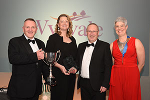 Colin Stanley, Retail Sales Manager, Lisa Ashford, Garden Centre Sales Executive and Ian Wright, Commercial Sales Director at Wyvedale Nurseries