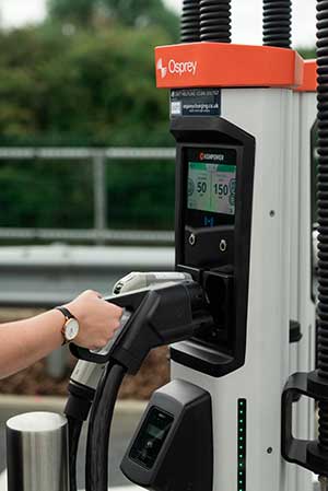 Rapid Electric vehicle charging stations Greer Fyfe