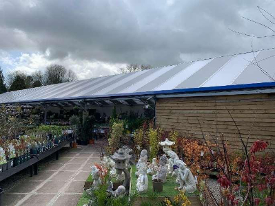 An Ebtech glasshouse exterior
