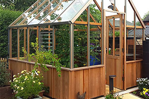 GBC sheds wooden greenhouse Alton Cheltenham