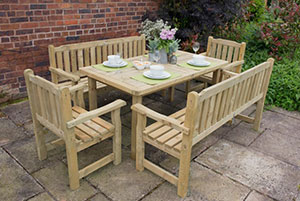 Rosedene outdoors timber garden furniture range