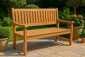 A Plasteak bench