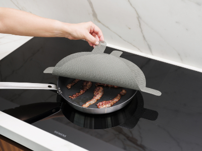Silicone splatter guard