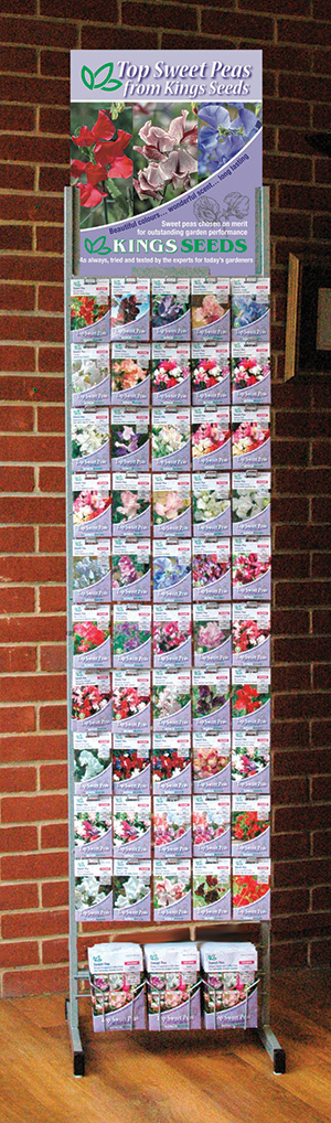 Top Sweat Pea Stand from Kings Seeds