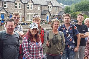 Staff raise £1,500 for charity by hiking and cycling
