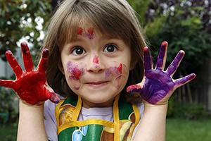 Rosy Cheeks Little Girl