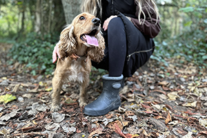 Lifestyle Ankle Boot Dog Walks