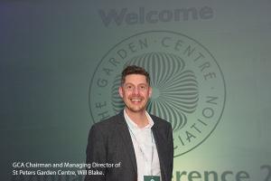 GCA Chairman and Managing Director of St Peters Garden Centre, Will Blake.