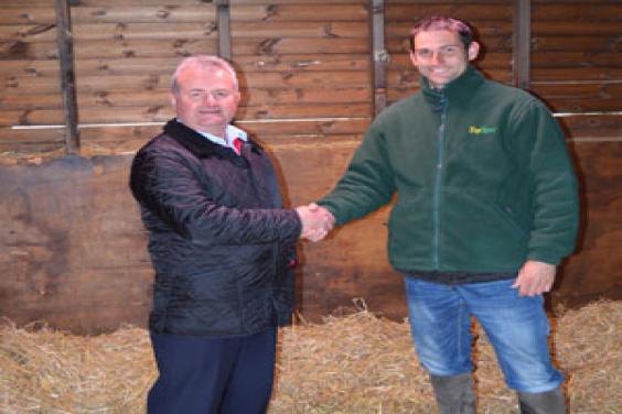 HydroGarden's Stephen Fry with trainer Phil Kirby