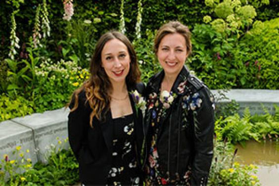 Kate & Tamara - garden design advice