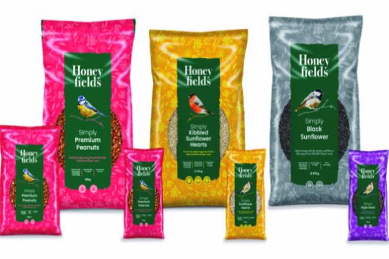 bags of bird feed