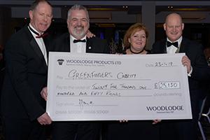 Greenfingers charity cheque